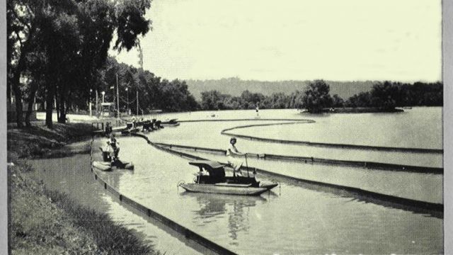Vintage Lake Como photo.
